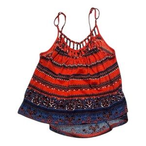 Mudd Clothing Flowy Tank Blouse